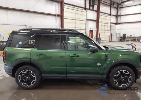 2024 Ford Bronco Sport Outer Banks z USA, uszkodzony, nr VIN 3FMCR9C64RRE64232